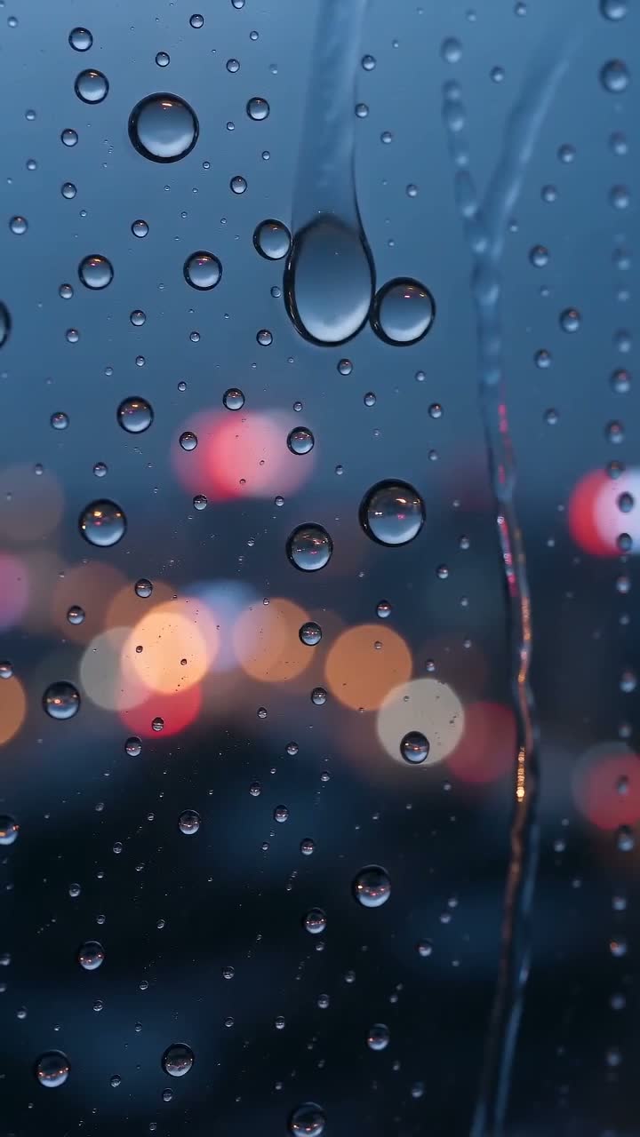 Frame from our generated window droplets